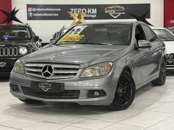 MERCEDES-BENZ C 180 1.8 CGI CLASSIC 16V TURBO GASOLINA 4P AUTOMÁTICO MERCEDES-BENZ C 180 1.8 CGI CLASSIC 16V TURBO GASOLINA 4P AUTOMÁTICO